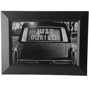 Vintage Funeral Hurse Just Buried Death Oddity Goth Dark Victorian era oddities